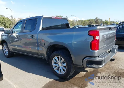 2020 Chevrolet Silverado 1500 2Wd Short Bed Custom из США, поврежденный, VIN 3GCPWBEK5LG275527